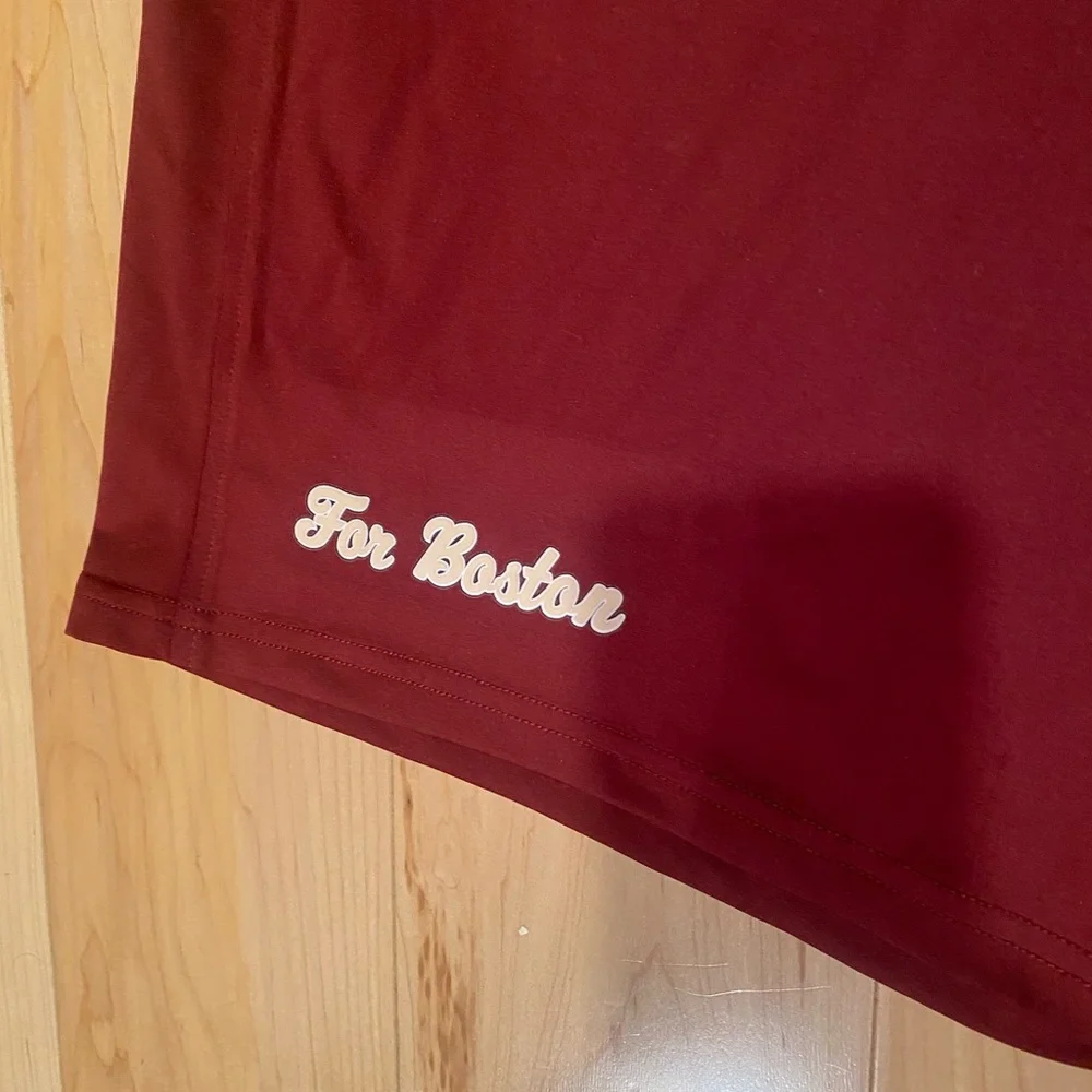 New Balance Men's Maroon Athletic Shorts Large - Picture 3 of 4